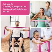 Load image into Gallery viewer, Colorful Yoga Resistance Band Long Training Stretch Bands for Physical Therapy Lower Body home Strength Elastic Exercise Bands