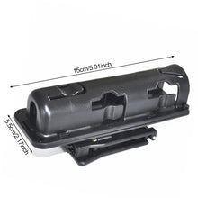 Load image into Gallery viewer, 360 Degree Rotating Tactical Baton Stand Plastic Black Telescopic Baton Holster Safe Defense Kit Equipment Tactical Accessories