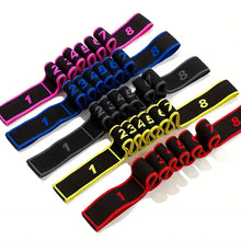 Load image into Gallery viewer, Adult High Elasticity Yoga Stretch Resistance Bands Multi-Segment Belt Yoga Assisted Stretching Belt Yoga Fitness Supply