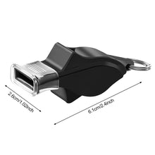 Load image into Gallery viewer, Basketball Dolphin Whistle Referee Whistled Seedless Plastic Sports Whistle Professional Soccer Basketball Referee Whistle Outdoor Sport