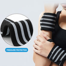Load image into Gallery viewer, 1Pc Adjustable Men And Women Sports Wrist Straps Elastic Wristband and Wrist Fixers of Athletes Powerlifting Wrist Straps
