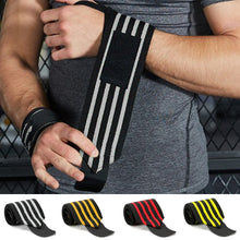 Load image into Gallery viewer, 1Pc Adjustable Men And Women Sports Wrist Straps Elastic Wristband and Wrist Fixers of Athletes Powerlifting Wrist Straps