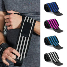 Load image into Gallery viewer, 1Pc Adjustable Men And Women Sports Wrist Straps Elastic Wristband and Wrist Fixers of Athletes Powerlifting Wrist Straps