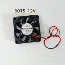 Load image into Gallery viewer, 9025 8025 8015 6015 5015 12V 24V Cooling Fan Brushless Motor Case Quiet Beam Lamp Fan Snail Turbine Blower Heat Dissipation