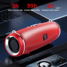 Load image into Gallery viewer, Portable Bluetooth Speakers Mini Wireless High Fidelity Surround Sound Subwoofer Outdoor Waterproof Camping Party Loudspeaker
