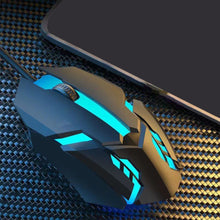 Load image into Gallery viewer, Ergonomic Design Gaming Mouse Desktop Computer Laptop USB Sports LED Luminous Backlit Wired Mouse