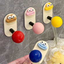 Load image into Gallery viewer, Dopamine Household Bathroom No Punching Hook Cute Bathroom Wall Towel Holder Household Storage Hook