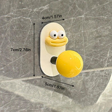 Load image into Gallery viewer, Dopamine Household Bathroom No Punching Hook Cute Bathroom Wall Towel Holder Household Storage Hook