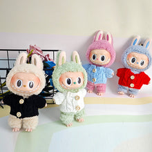 Load image into Gallery viewer, For 17cm Labubu Doll Clothes Fashion Clothes Knitted Sweater Doll Clothes Dolls Accessories Cute Decoration Little Clothes