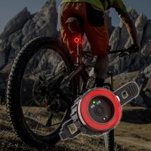 Load image into Gallery viewer, Intelligent Sensing Bicycle Brake Taillight COB Large Aperture Long Endurance Night Riding Warning Light USB Charging