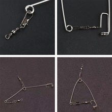 Load image into Gallery viewer, 10PCS Stainless Steel Automatic Fishing Machine Lazy Man Hooked Fish Catapult Fishing Accessories
