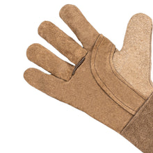 Load image into Gallery viewer, 1 Pair All-Palm Cowhide Electric Welding Protective Gloves Heat Insulation Anti-Ironing Thick Handling Gloves
