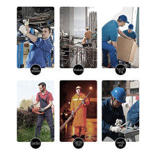 Load image into Gallery viewer, 1 Pair All-Palm Cowhide Electric Welding Protective Gloves Heat Insulation Anti-Ironing Thick Handling Gloves