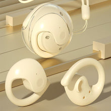 Load image into Gallery viewer, Small Coconut Ball Bluetooth Headset TWS Hanging Ear Bone Conduction Long Life Wireless Sports Headset With Lanyard