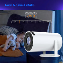 Load image into Gallery viewer, Multimedia Smart HD Barrel Projector Portable Home Theater Office Outdoor Camping Projector