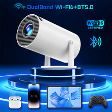 Load image into Gallery viewer, Multimedia Smart HD Barrel Projector Portable Home Theater Office Outdoor Camping Projector