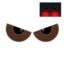 Load image into Gallery viewer, 2Pcs Car LED Cat's Eye Decorative Light Rear Warning Light Red Devil Eye Atmosphere Light Auto Decoration Accessories