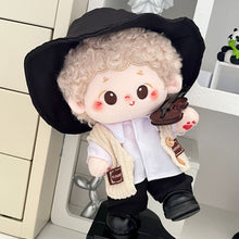 Load image into Gallery viewer, 20cm Cotton Doll Dress Up Toy Doll Male and Female Plush Strap Pants Baby Clothes Set Plush Doll Replacement Outfit