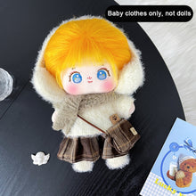 Load image into Gallery viewer, 20cm Cotton Doll Clothing Set Plush Toy Doll Daily Clothing Skirt Male Female Children Dress Up Cartoon Outfit