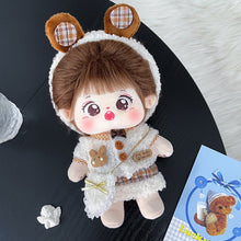 Load image into Gallery viewer, 20cm Cotton Doll Clothing Set Plush Toy Doll Daily Clothing Skirt Male Female Children Dress Up Cartoon Outfit