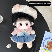 Load image into Gallery viewer, 20cm Cotton Doll Clothing Set Plush Toy Doll Daily Clothing Skirt Male Female Children Dress Up Cartoon Outfit