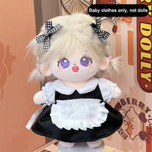 Load image into Gallery viewer, 20cm Cotton Doll Clothes Cute Plush Toy Teddy Bear Doll Dress Girl Toy Plush Doll Replacement Outfit