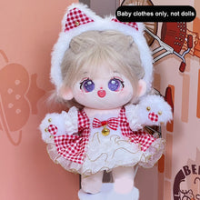 Load image into Gallery viewer, 20cm Cotton Doll Clothes Cute Plush Toy Teddy Bear Doll Dress Girl Toy Plush Doll Replacement Outfit