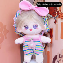 Load image into Gallery viewer, 20cm Cotton Doll Clothes Cute Plush Toy Teddy Bear Doll Dress Girl Toy Plush Doll Replacement Outfit