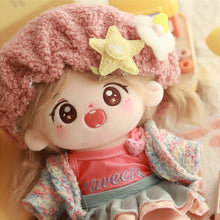 Load image into Gallery viewer, 20cm Cotton Doll Clothing Set Plush Toy Doll Clothing Dress Boys and Girls Changing Clothes Plush Doll Replacement Outfit
