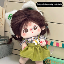 Load image into Gallery viewer, 20cm Cotton Doll Clothing Set Plush Toy Doll Clothing Dress Boys and Girls Changing Clothes Plush Doll Replacement Outfit