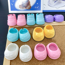 Load image into Gallery viewer, Standing 20cm Cotton Doll Chubby Body Dress Up Shoes Plush Toys Doll Accessories Cotton Doll Shoes Boots Outfit