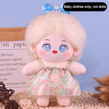 Load image into Gallery viewer, 20cm Cotton Doll Doll Clothes Lolita Pajamas Underwear Doll Toy Skirt Accessories Plush Doll Replacement Outfit Dress