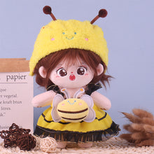 Load image into Gallery viewer, Soft Doll Winter Clothing 20cm Cotton Doll Clothes Set Plush Toy Skirt Doll Clothes Plush Doll Replacement Outfit Dres