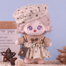 Load image into Gallery viewer, Soft Doll Winter Clothing 20cm Cotton Doll Clothes Set Plush Toy Skirt Doll Clothes Plush Doll Replacement Outfit Dres