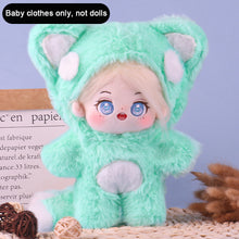 Load image into Gallery viewer, Soft Doll Winter Clothing 20cm Cotton Doll Clothes Set Plush Toy Skirt Doll Clothes Plush Doll Replacement Outfit Dres