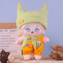 Load image into Gallery viewer, Soft Doll Winter Clothing 20cm Cotton Doll Clothes Set Plush Toy Skirt Doll Clothes Plush Doll Replacement Outfit Dres