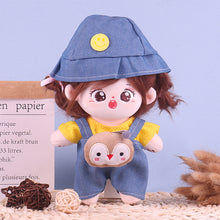 Load image into Gallery viewer, Soft Doll Winter Clothing 20cm Cotton Doll Clothes Set Plush Toy Skirt Doll Clothes Plush Doll Replacement Outfit Dres