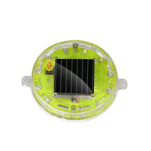 Load image into Gallery viewer, Solar Power Mortorcycle 12LED Warning Light Night Ride Tail Light Anti-rear Strobe RGB Light with Reflective Sticker for Motorcycle Electric Vehicle Bicycle