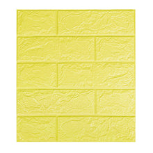 Load image into Gallery viewer, Brick Patterned Small-sized Wallpaper Dormitory Bedroom Waterproof Moisture-proof Decorative Wall Stickers Self-adhesive Wallpaper for Home Use