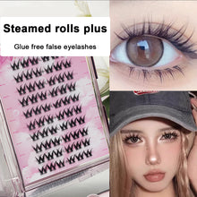 Load image into Gallery viewer, Non Adhesive Natural Simulation Single Cluster False Eyelashes Thick Curling Artificial Ear Grafting Eyelashes