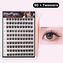 Load image into Gallery viewer, 5D Lashes Natural Eyelashes Dramatic False Eyelashes Faux Cils Makeup Artificial Fibre Fake Eyelash Extension