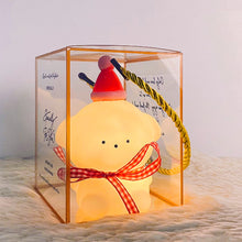 Load image into Gallery viewer, Baby Night Light Cute Christmas Theme LED Night Lamp Sleep Lamp Bedroom Bedside Night Atmosphere Lamp For Kids Baby Gifts