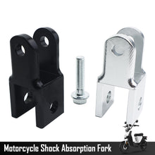Load image into Gallery viewer, Motorcycle Modify Rear Shock Round End Change Fork End Accessories with 20mm Dual Fork Port Rear Shock Height Increase Part