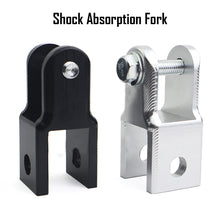 Load image into Gallery viewer, Motorcycle Modify Rear Shock Round End Change Fork End Accessories with 20mm Dual Fork Port Rear Shock Height Increase Part