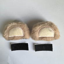 Load image into Gallery viewer, 2Pcs Car Soft Plush Motorcycle Helmet Decoration Little Bear's Ears For Electric Bike Motocross Full Face Off Road Helmet Sticker