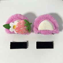Load image into Gallery viewer, 2Pcs Car Soft Plush Motorcycle Helmet Decoration Little Bear's Ears For Electric Bike Motocross Full Face Off Road Helmet Sticker