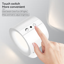 Load image into Gallery viewer, LED Wall Light Rechargeable Touch Double Head Wall Lamp 360° Rotation Wireless Remote Control LED Spotlight For Bedroom Lighting