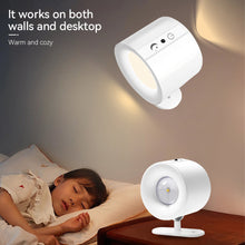 Load image into Gallery viewer, LED Wall Light Rechargeable Touch Double Head Wall Lamp 360° Rotation Wireless Remote Control LED Spotlight For Bedroom Lighting