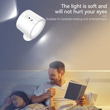 Load image into Gallery viewer, LED Wall Light Rechargeable Touch Double Head Wall Lamp 360° Rotation Wireless Remote Control LED Spotlight For Bedroom Lighting