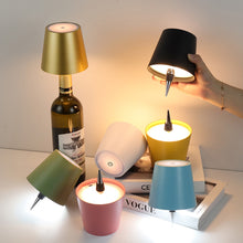 Load image into Gallery viewer, Wireless Wine Bottle Lamp LED Bottle Light Portable Touch Table Lamp For Wine Bottles Light Restaurants Bar Party Decor